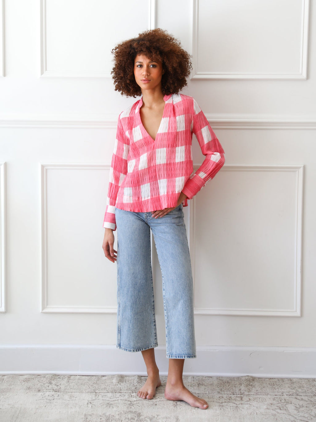 Freya Top in Watermelon