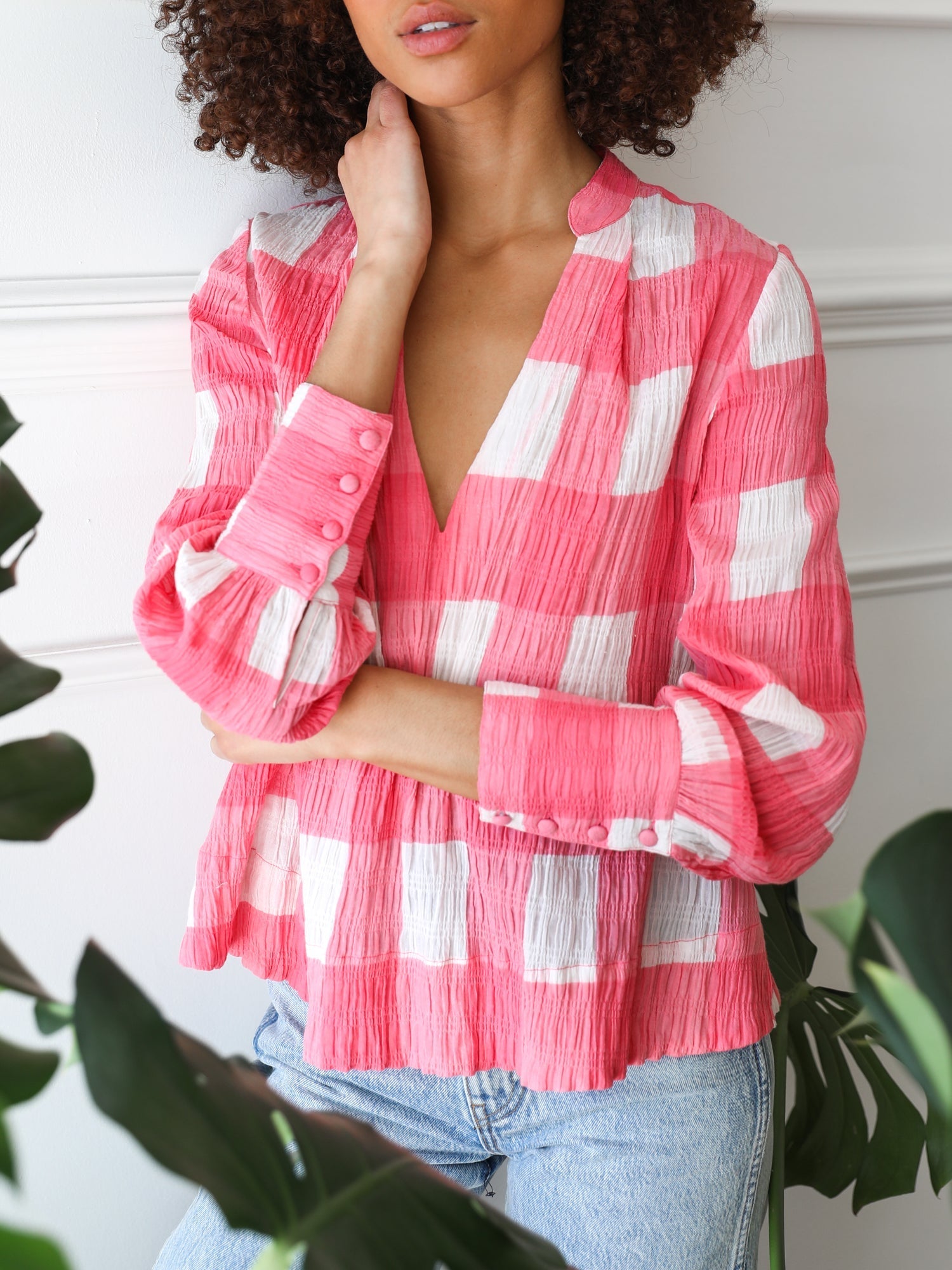 Freya Top in Watermelon