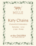 CHAINSTITCHING EVENT - KATY CHAINS NOV 22ND