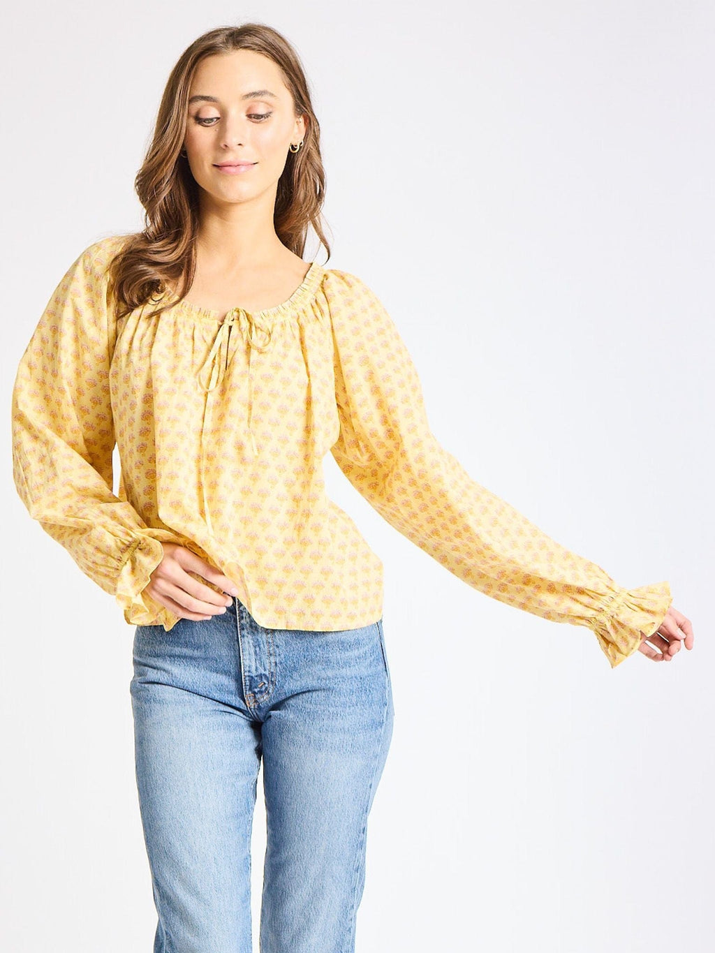 Ada Top in Buttercup