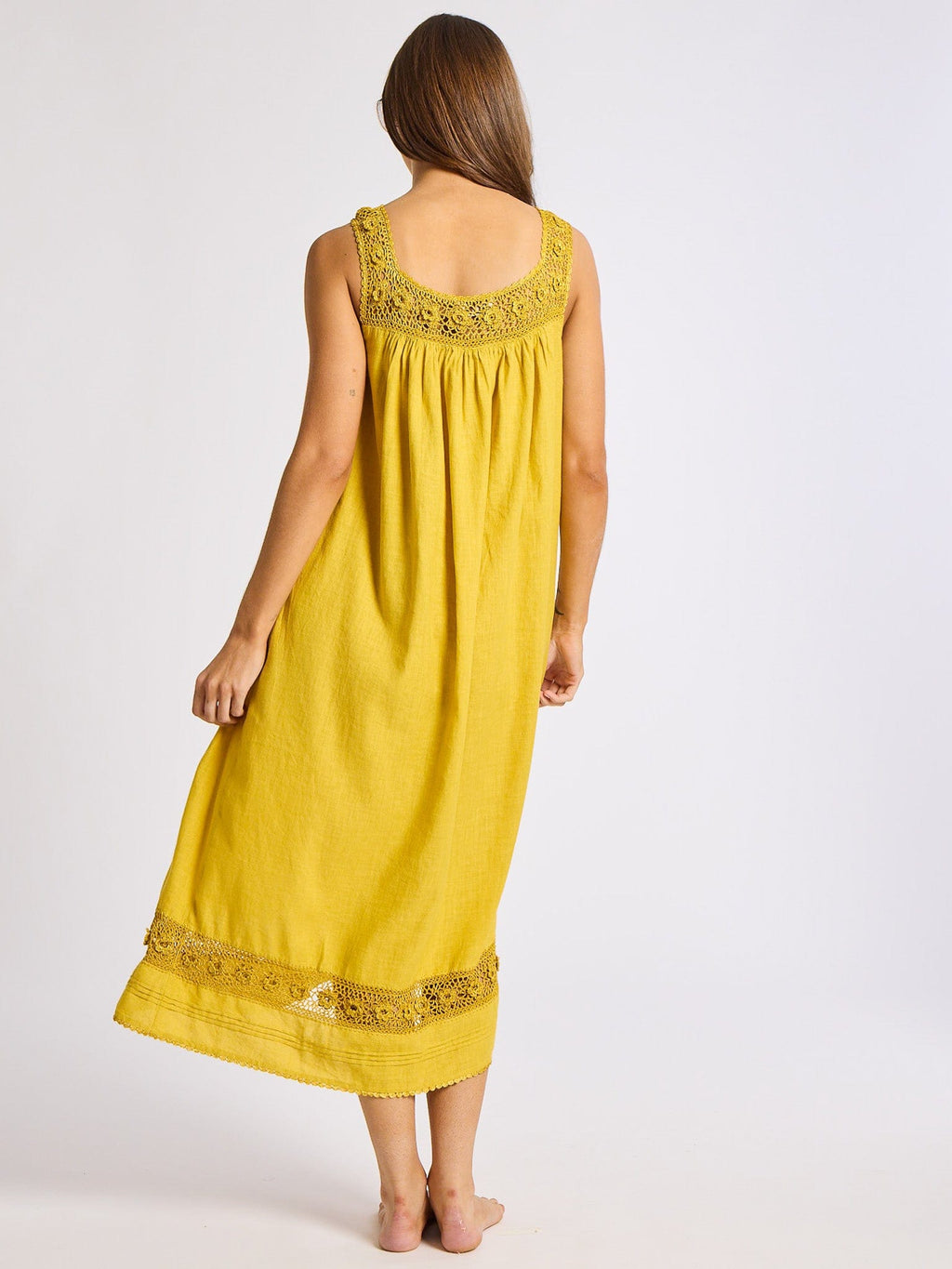 Adelia Dress in Marigold