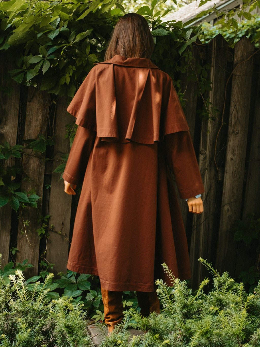 Alina Coat in Chocolate