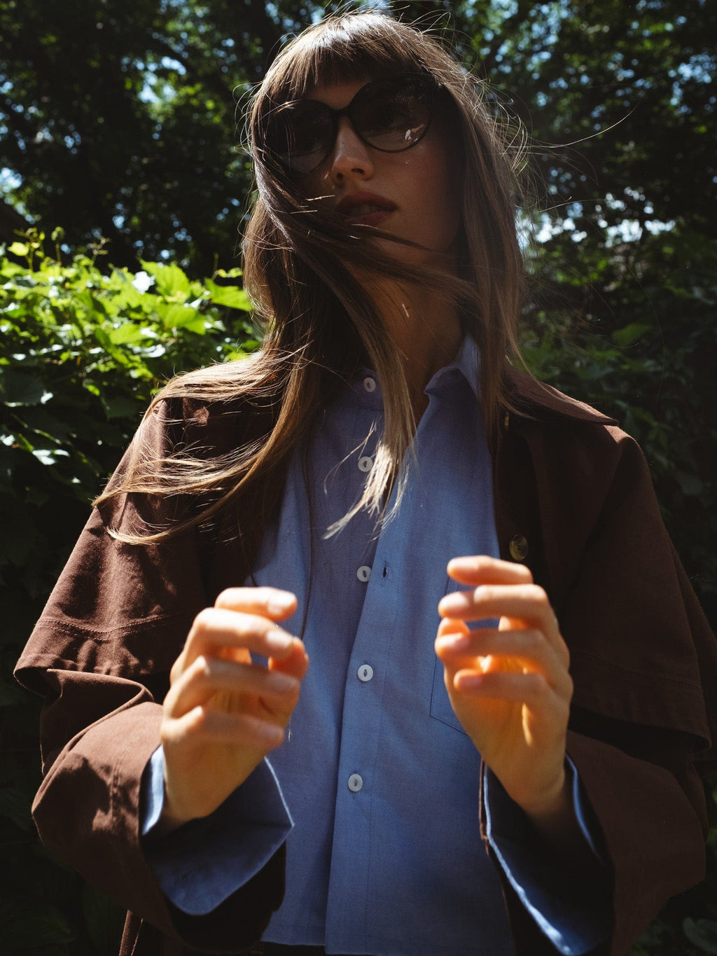 Alina Coat in Chocolate