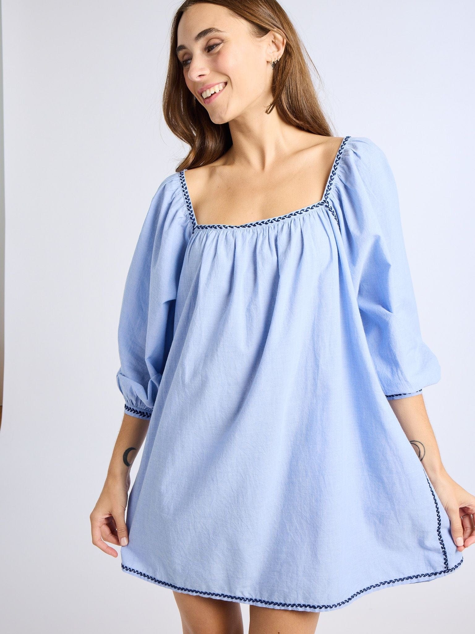 Alma Dress in Ciel