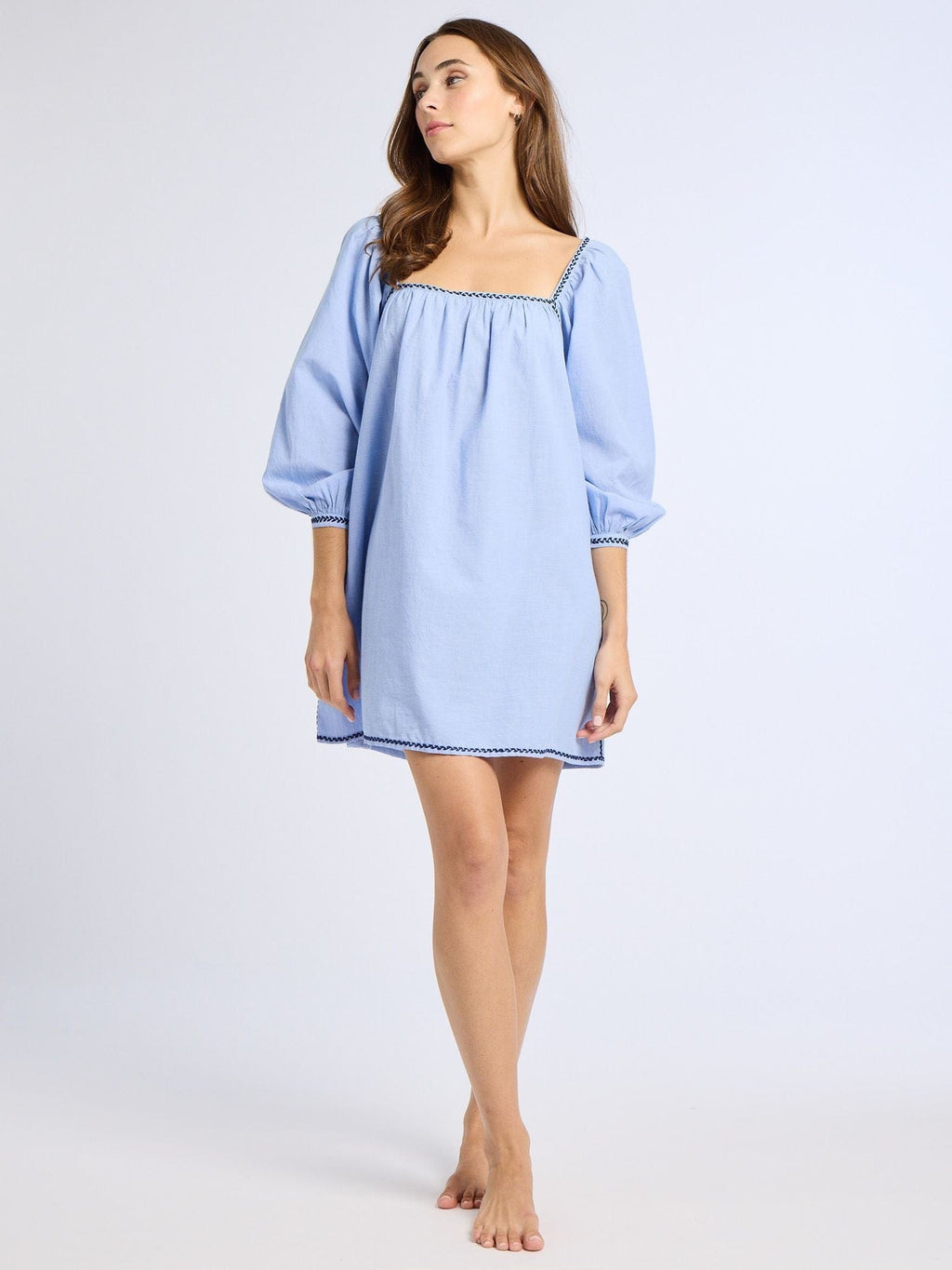 Alma Dress in Ciel