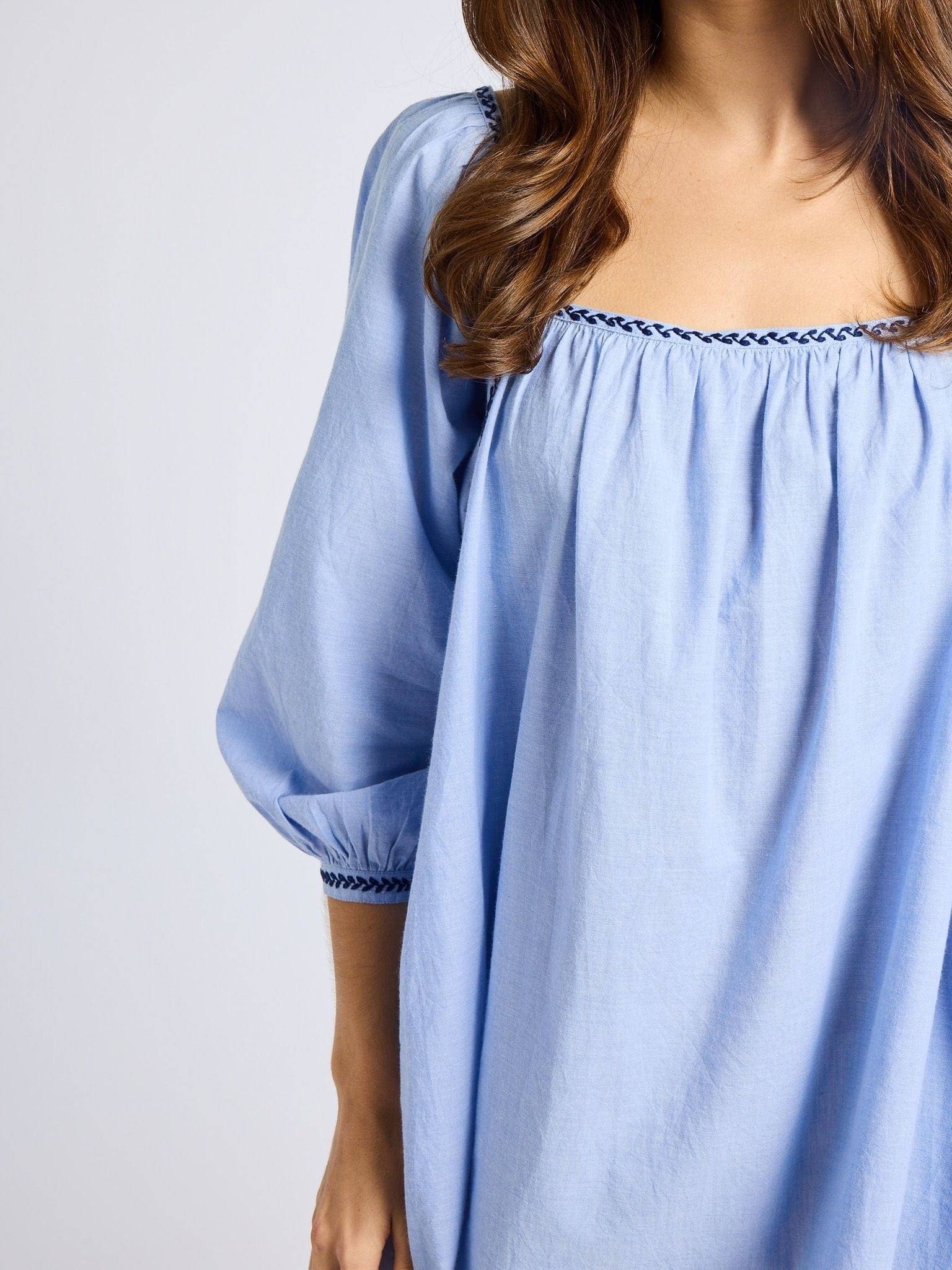 Alma Dress in Ciel