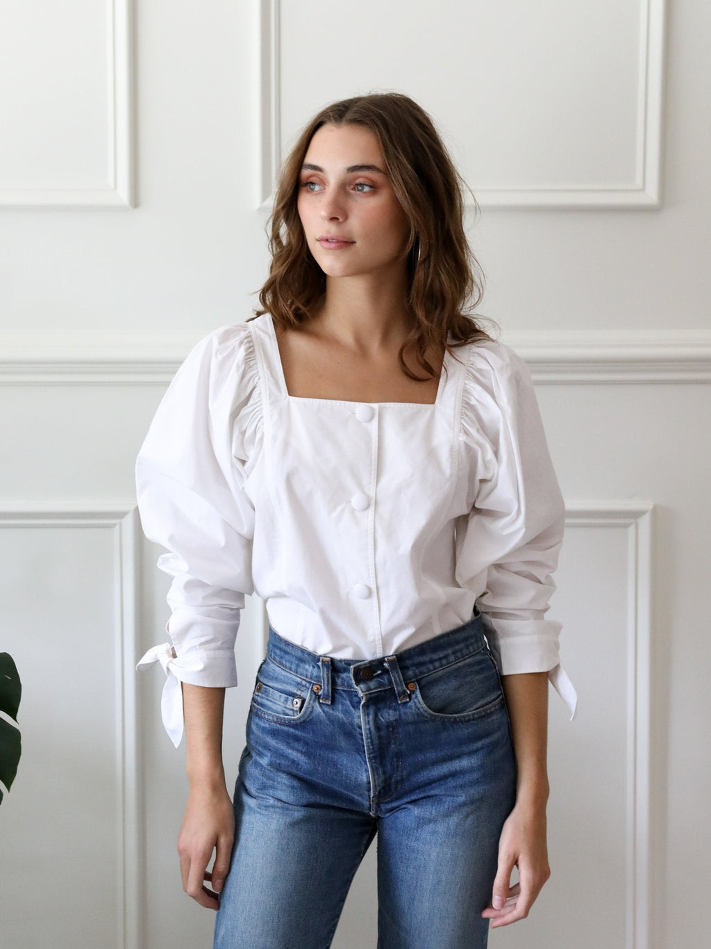 Alma Top in White