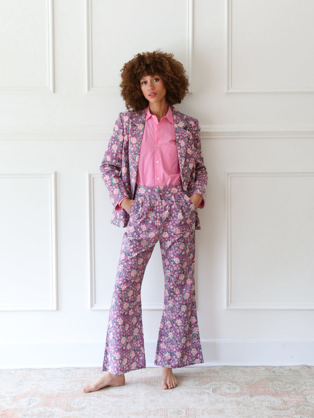 Anita Pant in Purple Rose