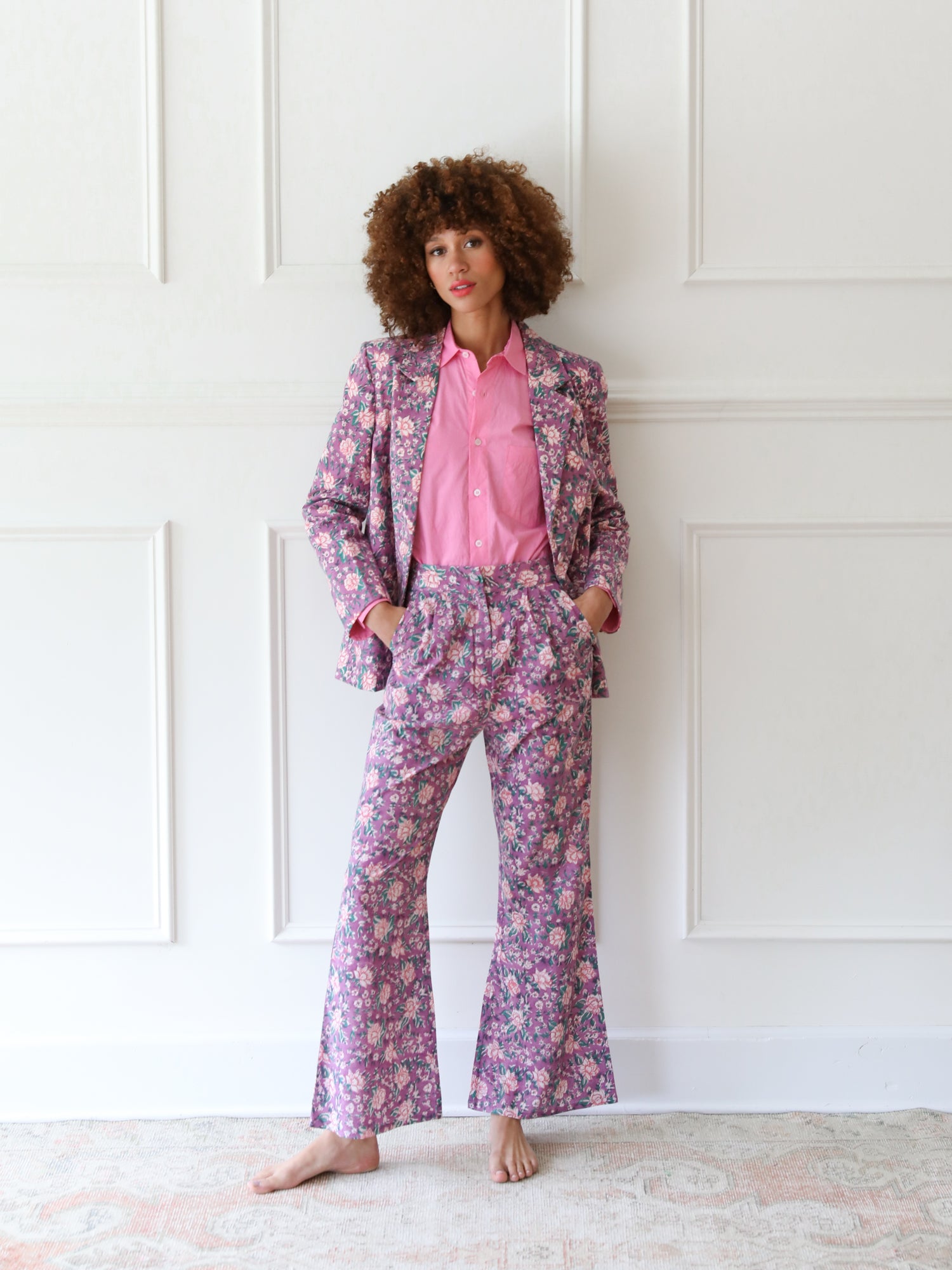 Anita Pant in Purple Rose