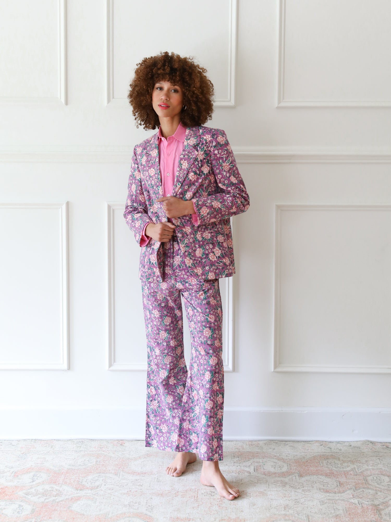 Anita Pant in Purple Rose