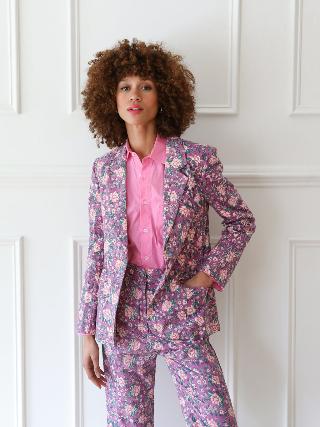 Anita Pant in Purple Rose