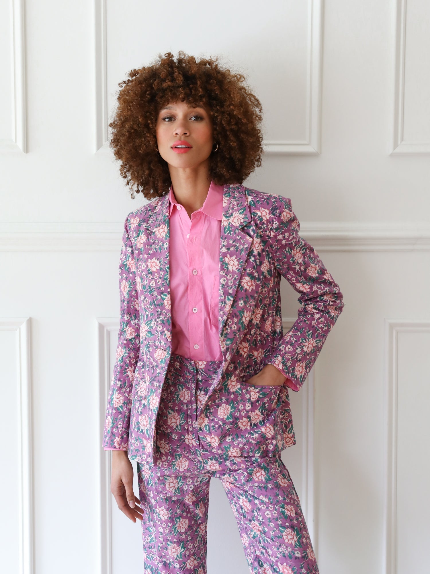 Anita Pant in Purple Rose