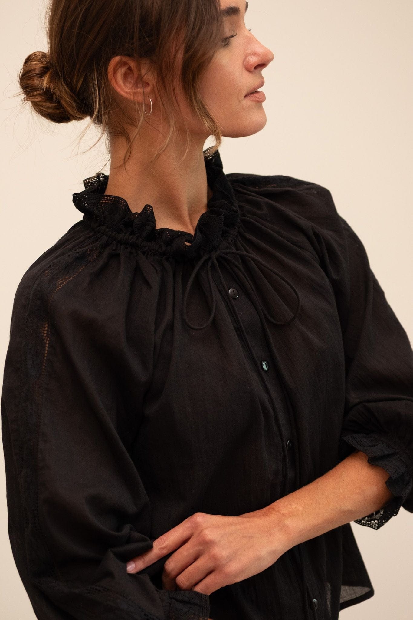 Annette Top in Black