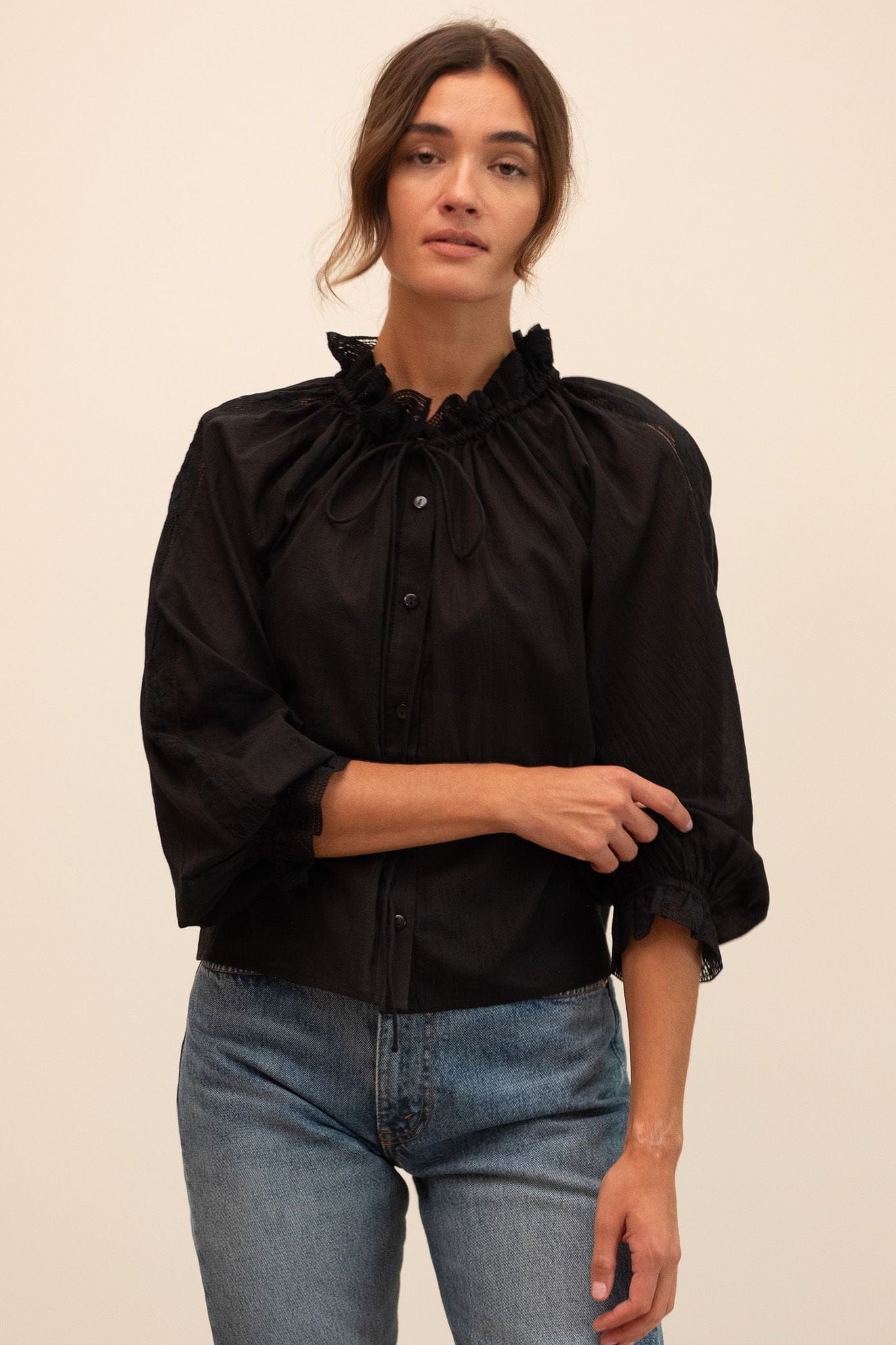 Annette Top in Black