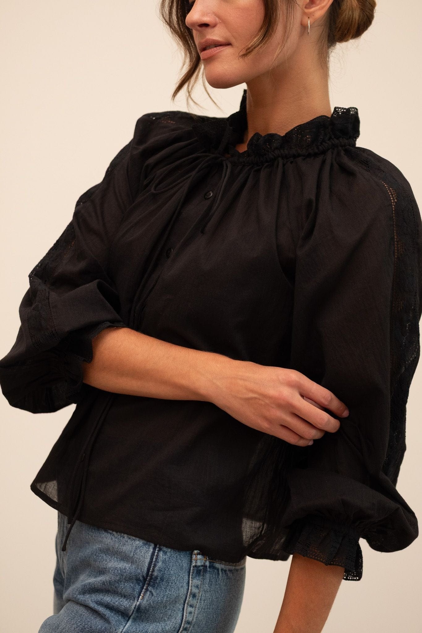 Annette Top in Black