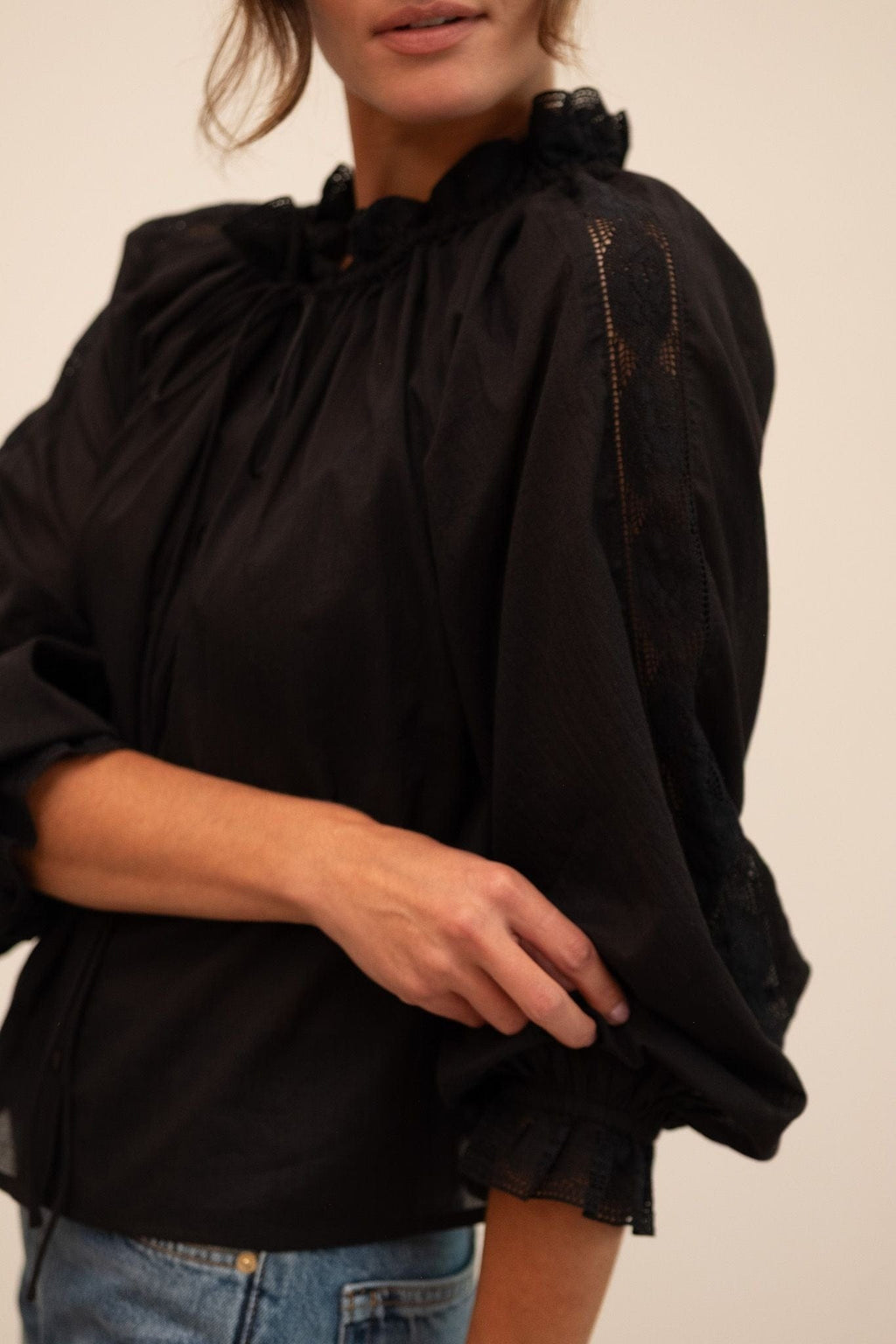 Annette Top in Black