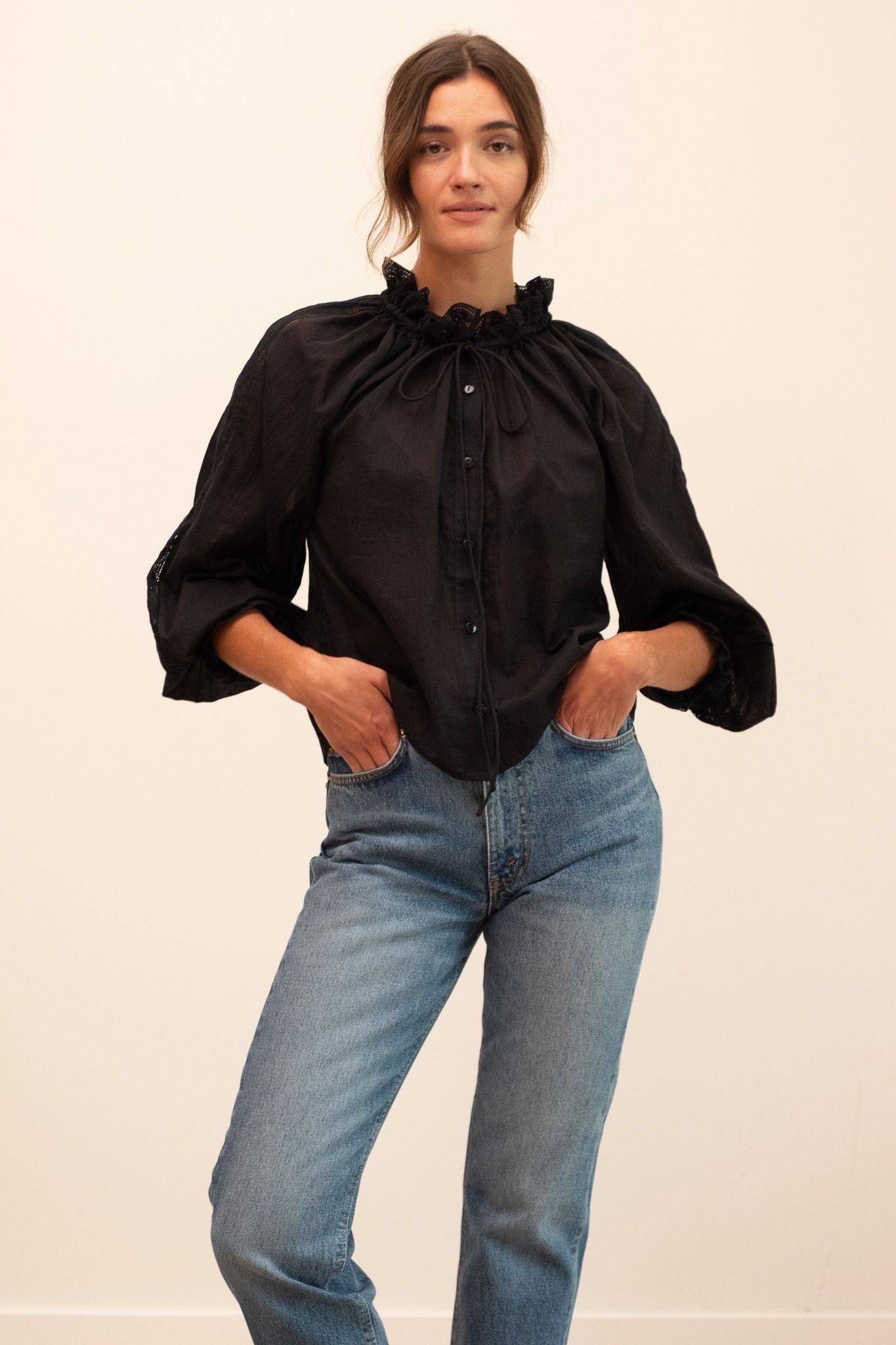 Annette Top in Black