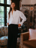 Cara Pant in Black Cord