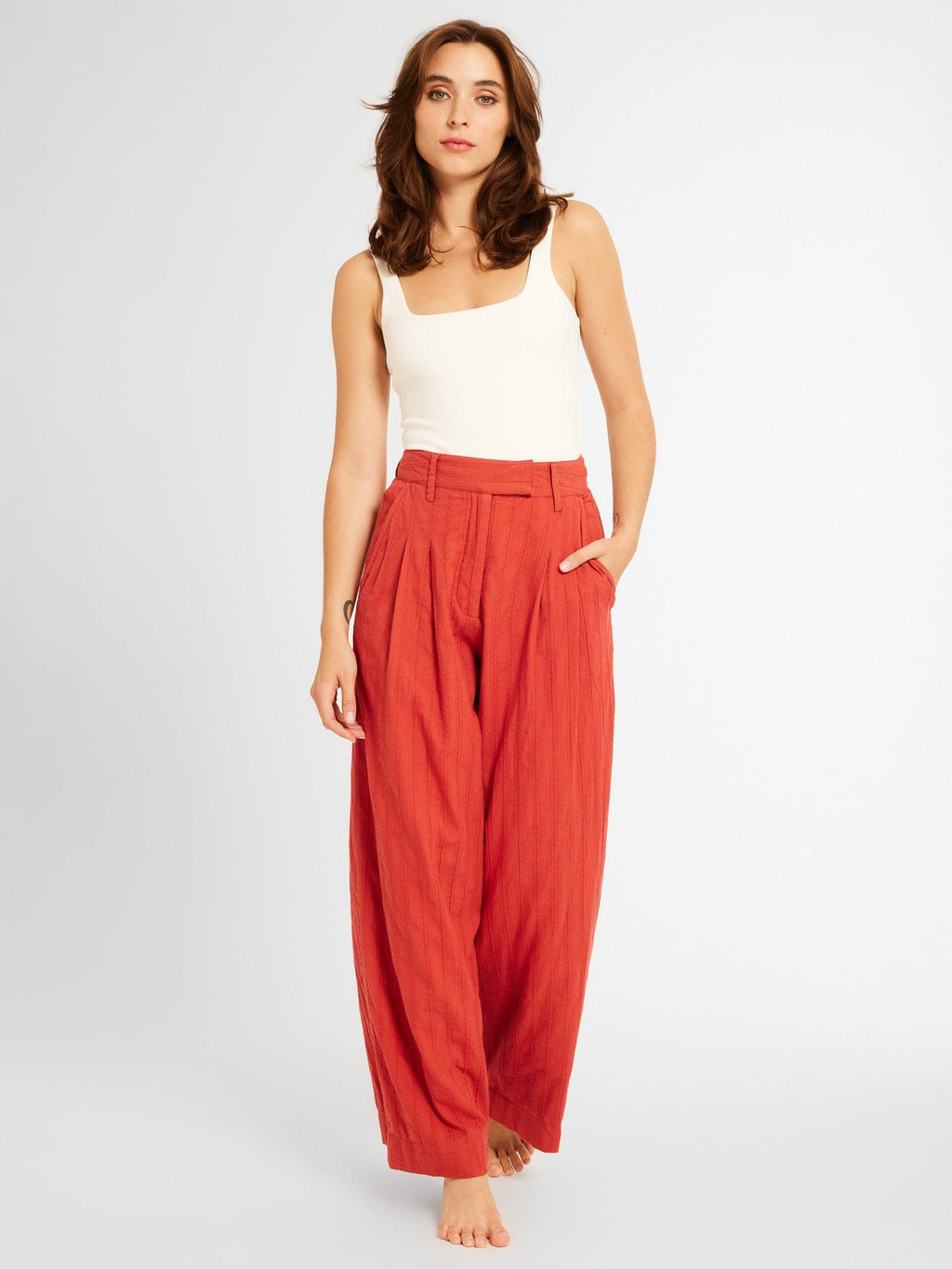 Cara Pant in Spice