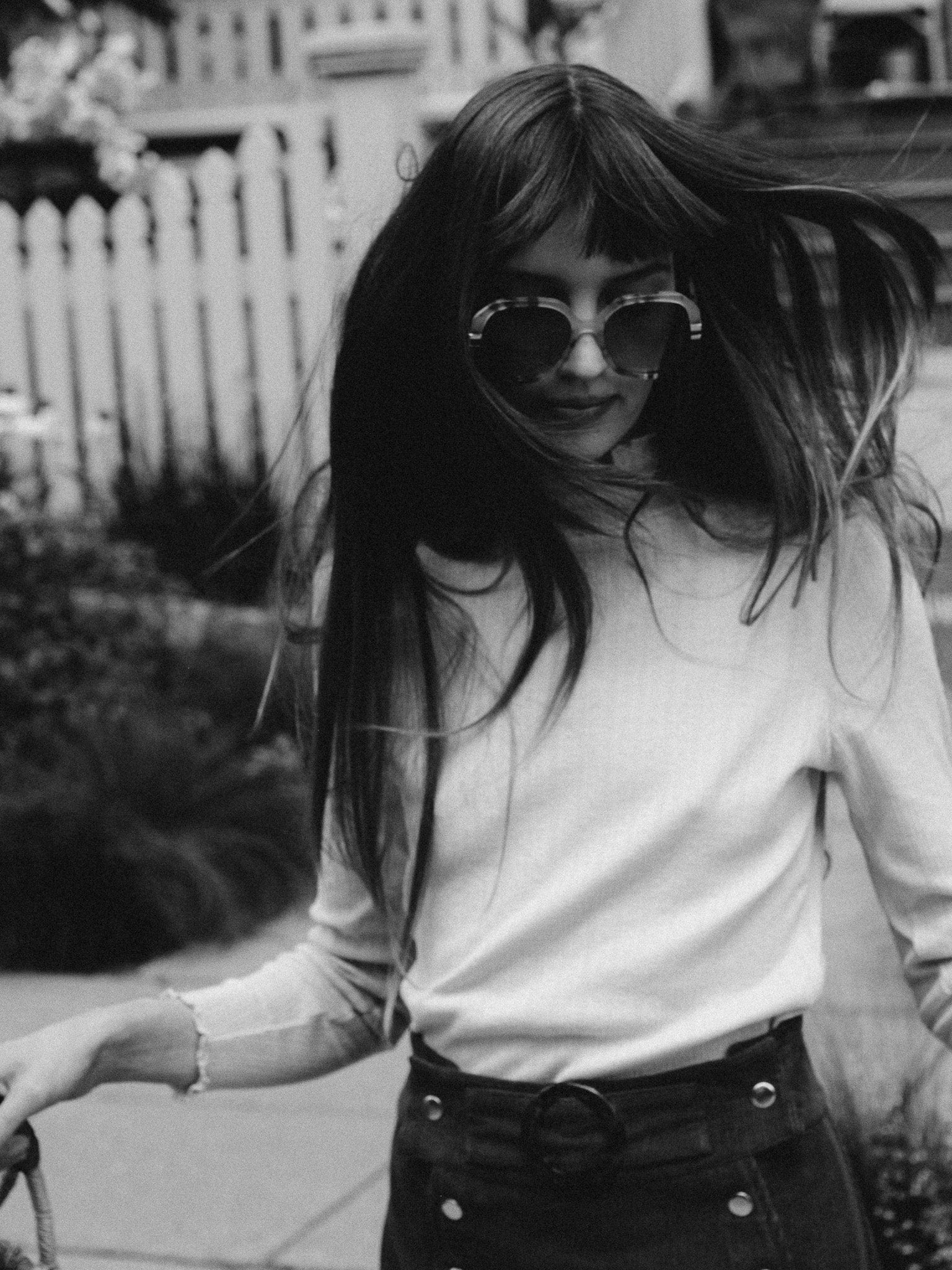 Carmela Pointelle Turtleneck in Spanish Villa