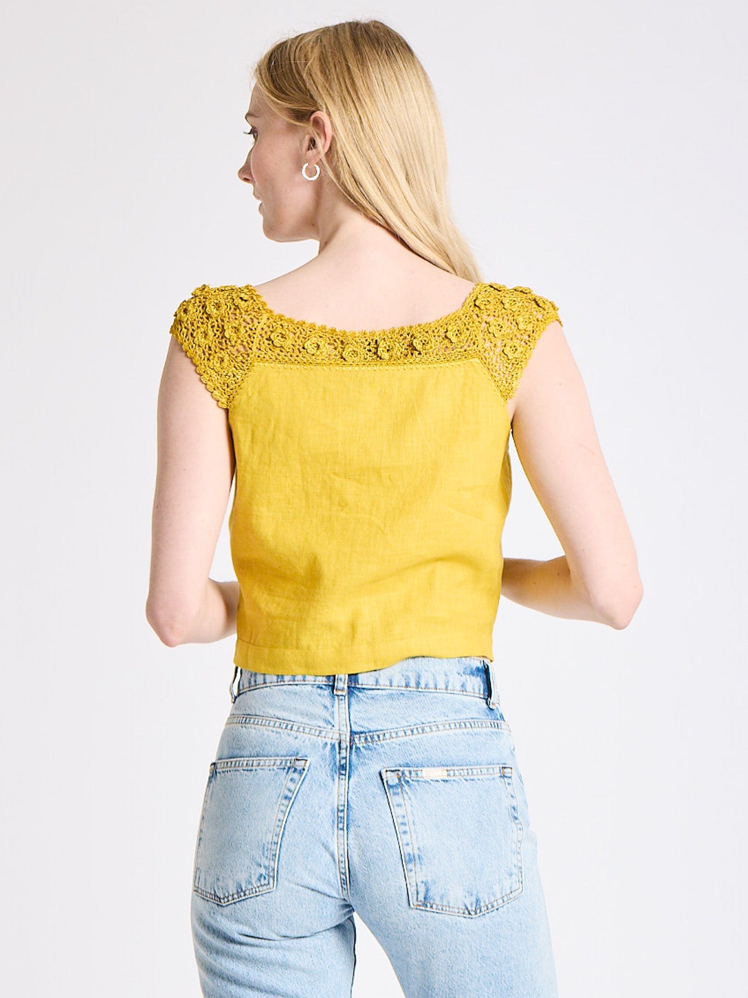 Catherine Top in Marigold
