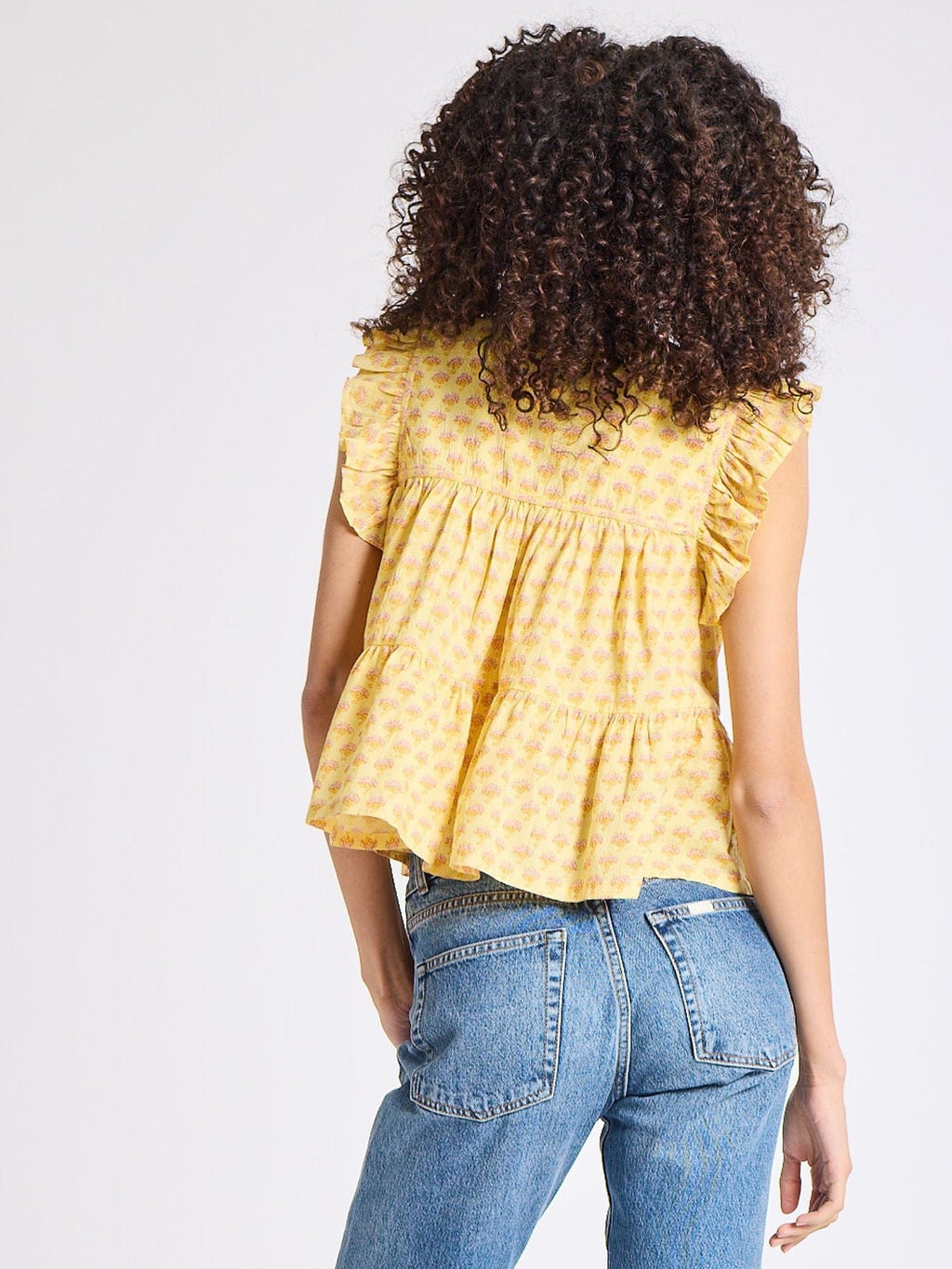 Chelsea Top in Buttercup