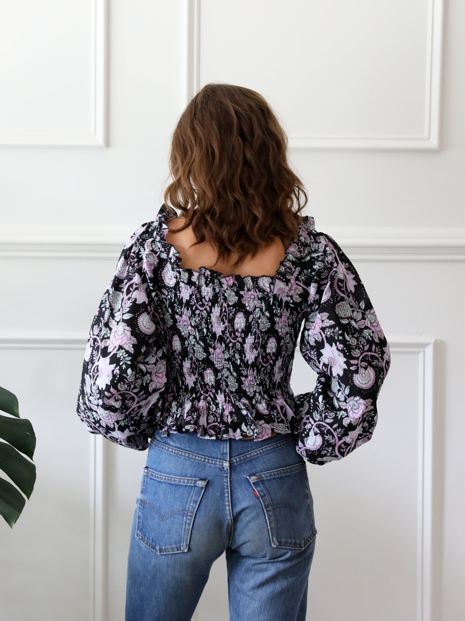 Circe Top in Tropical Night