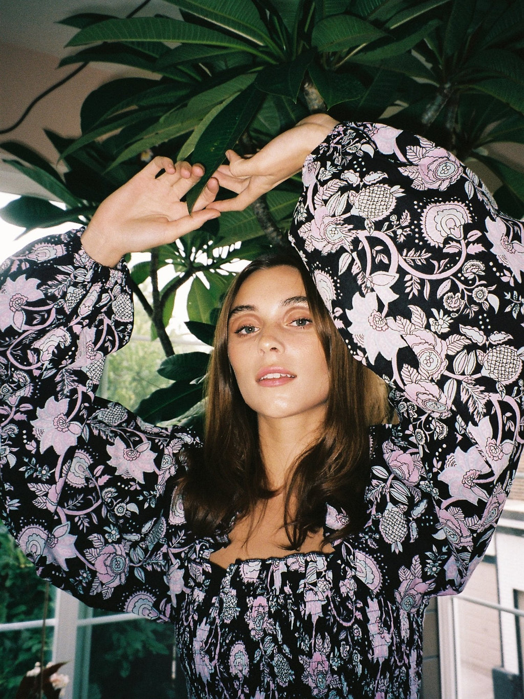 Circe Top in Tropical Night