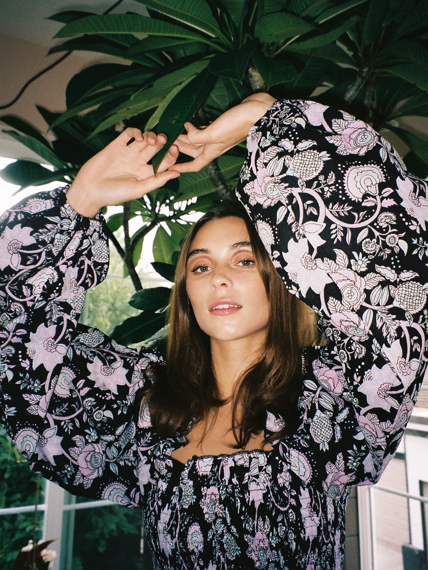 Circe Top in Tropical Night