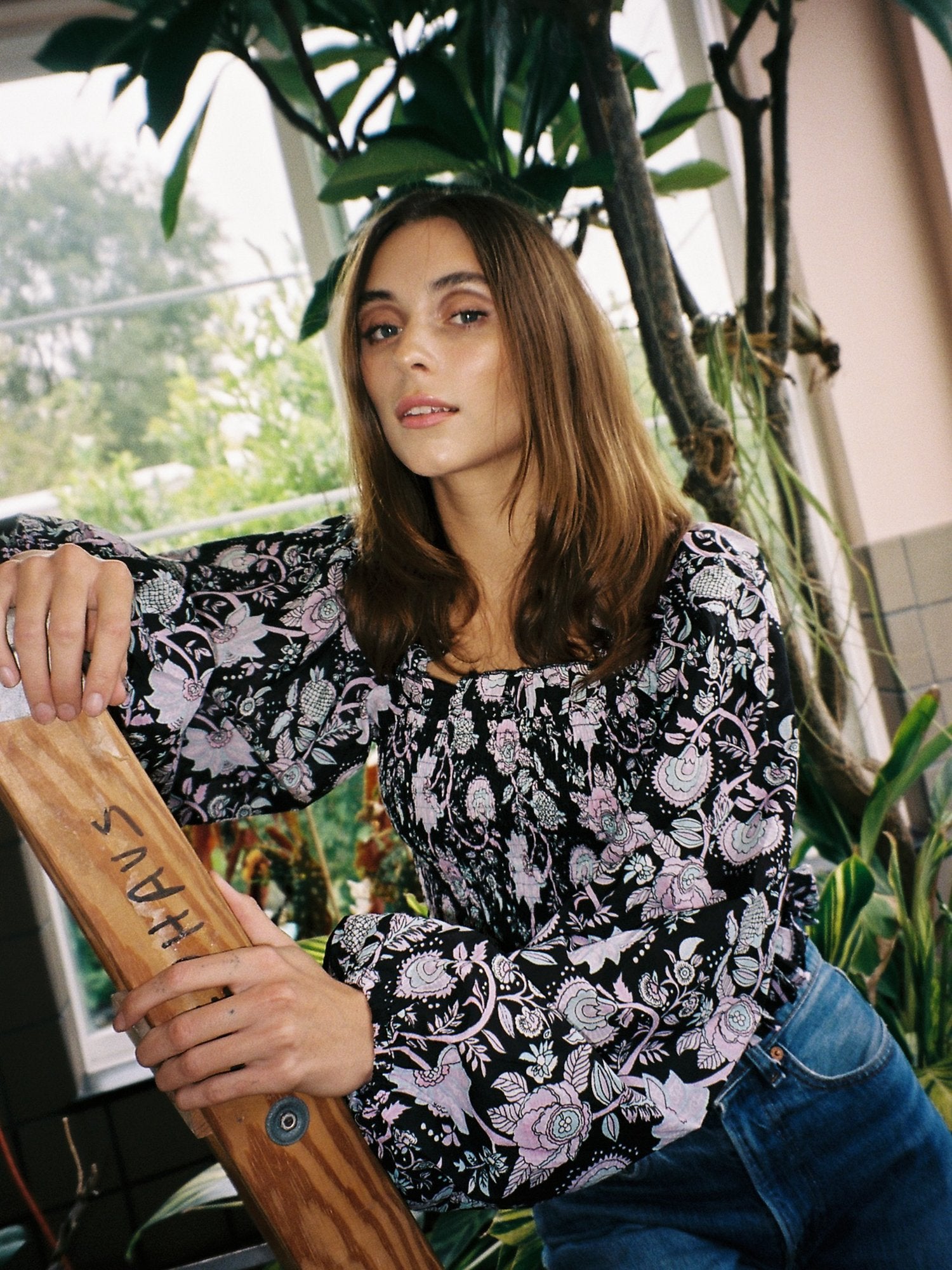 Circe Top in Tropical Night