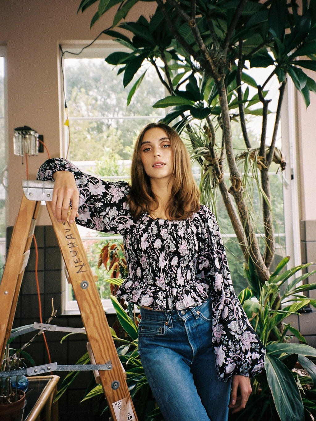 Circe Top in Tropical Night