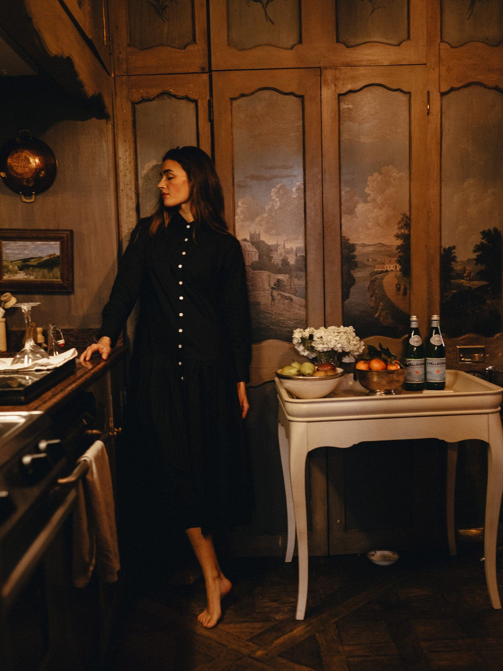 Clare Dress in Black