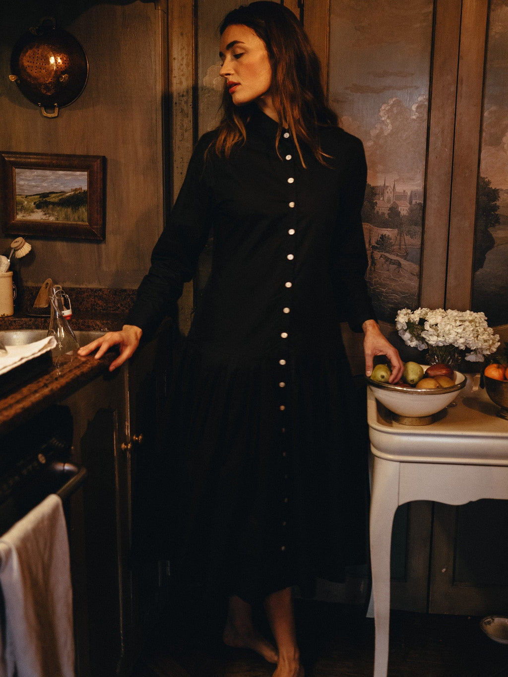 Clare Dress in Black