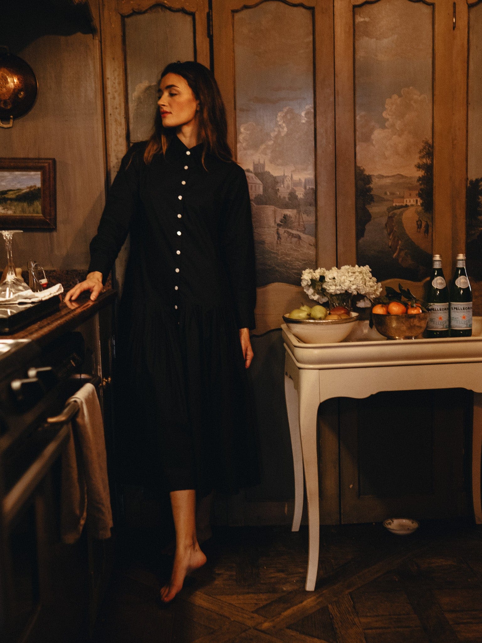 Clare Dress in Black