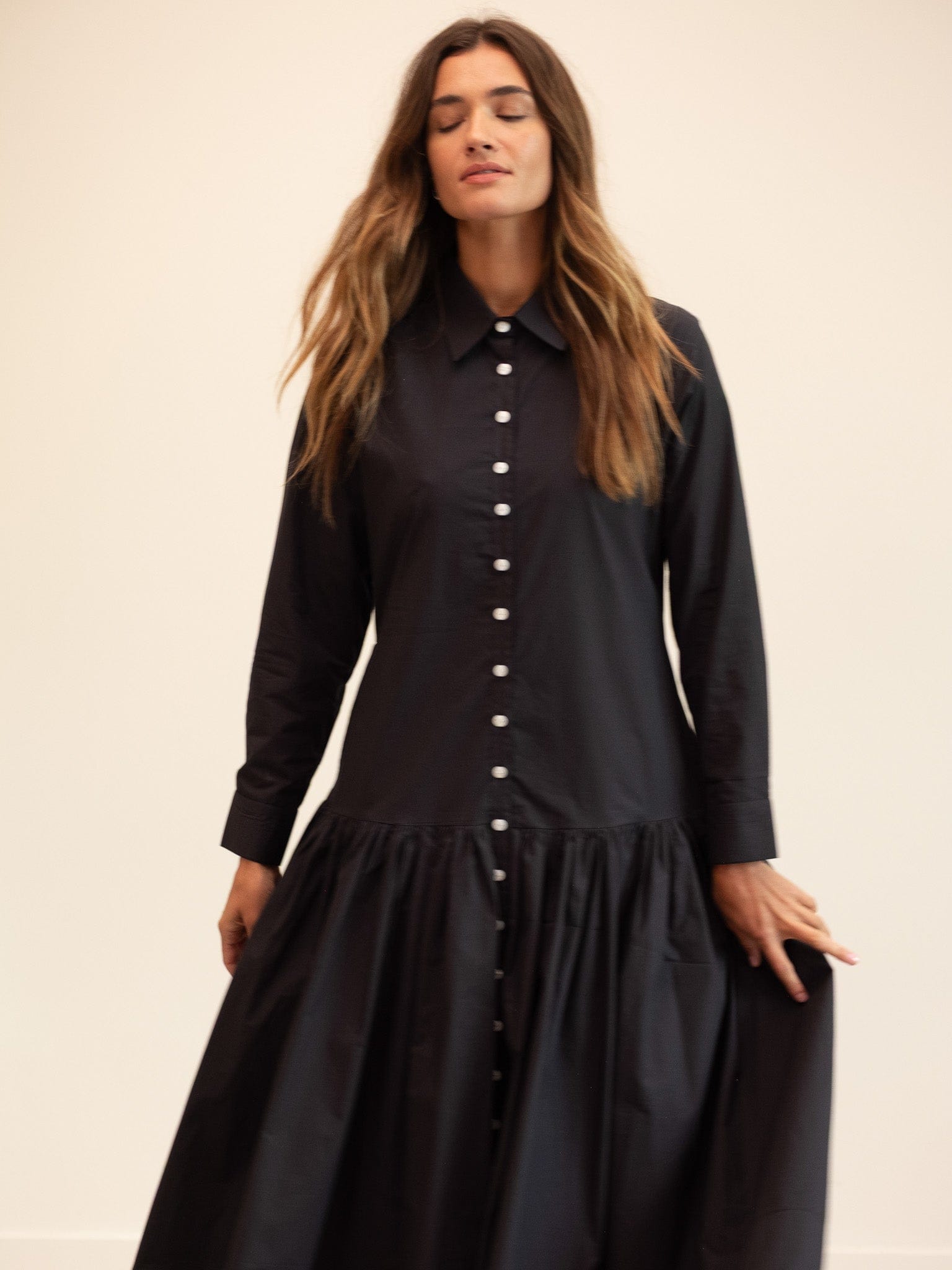 Clare Dress in Black