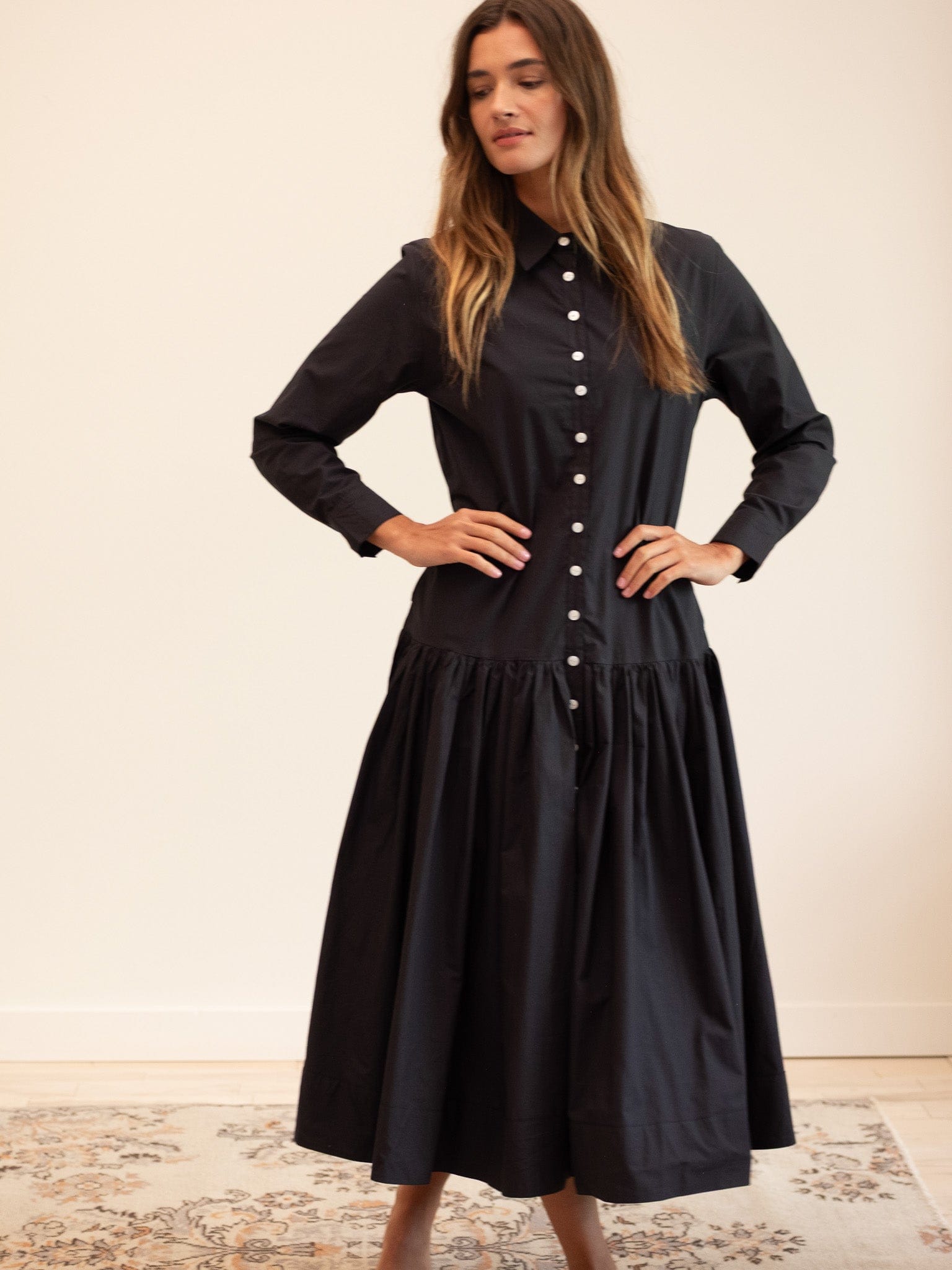 Clare Dress in Black