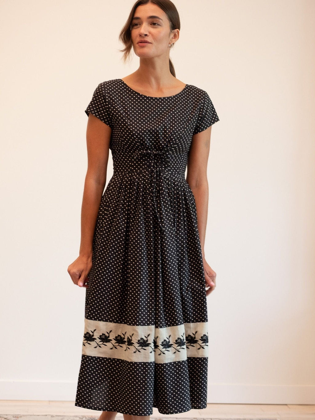 Clementine Dress in Polka Dot