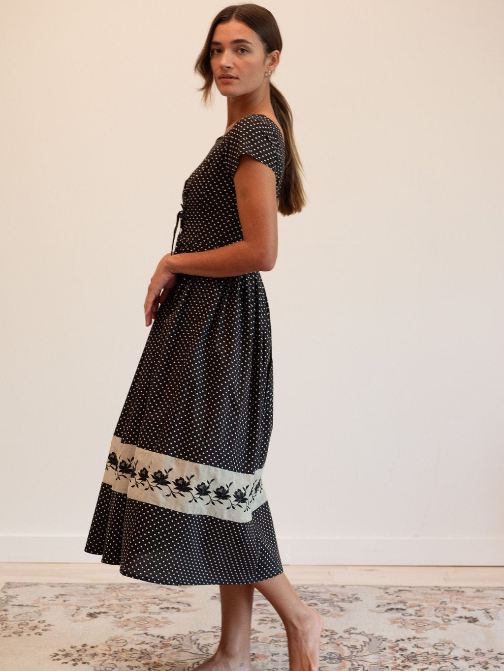 Clementine Dress in Polka Dot