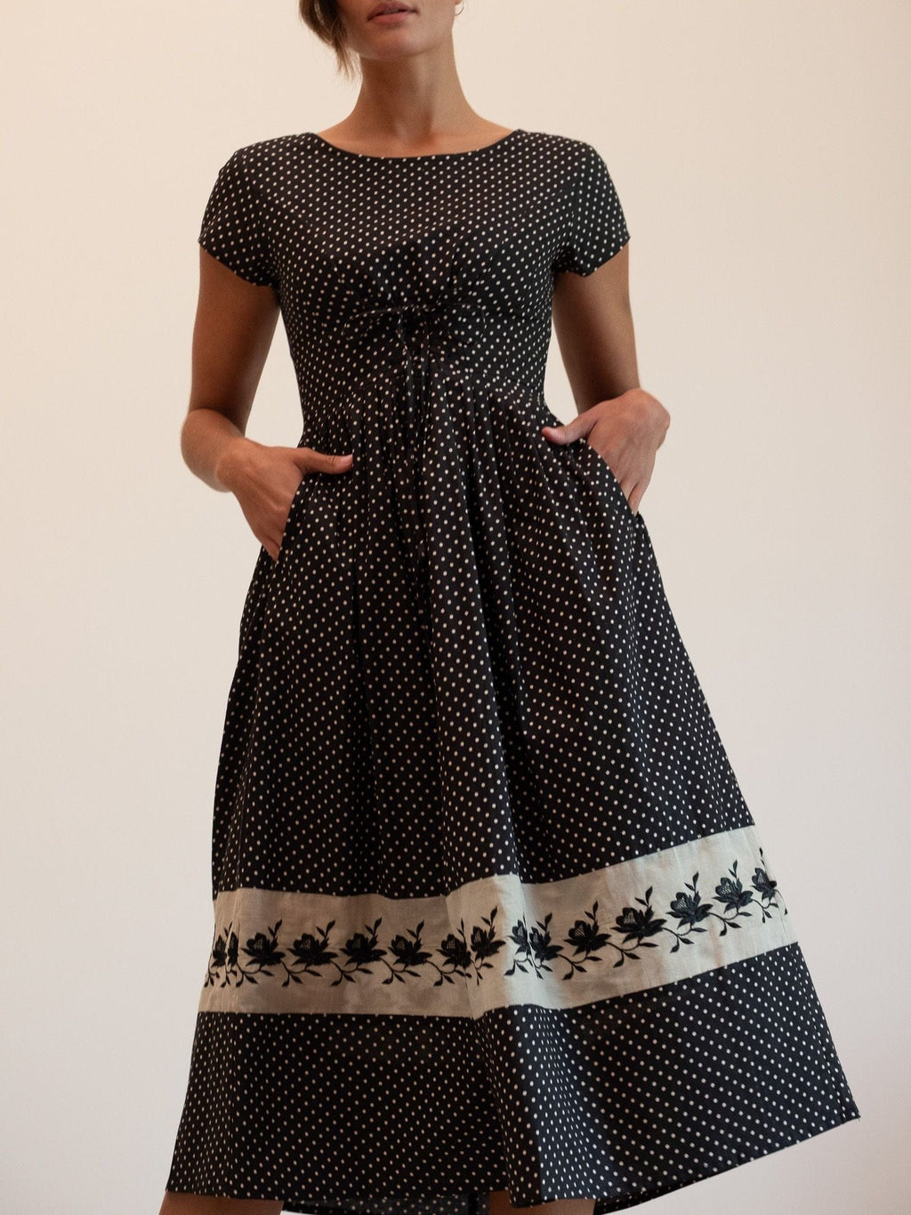 Clementine Dress in Polka Dot