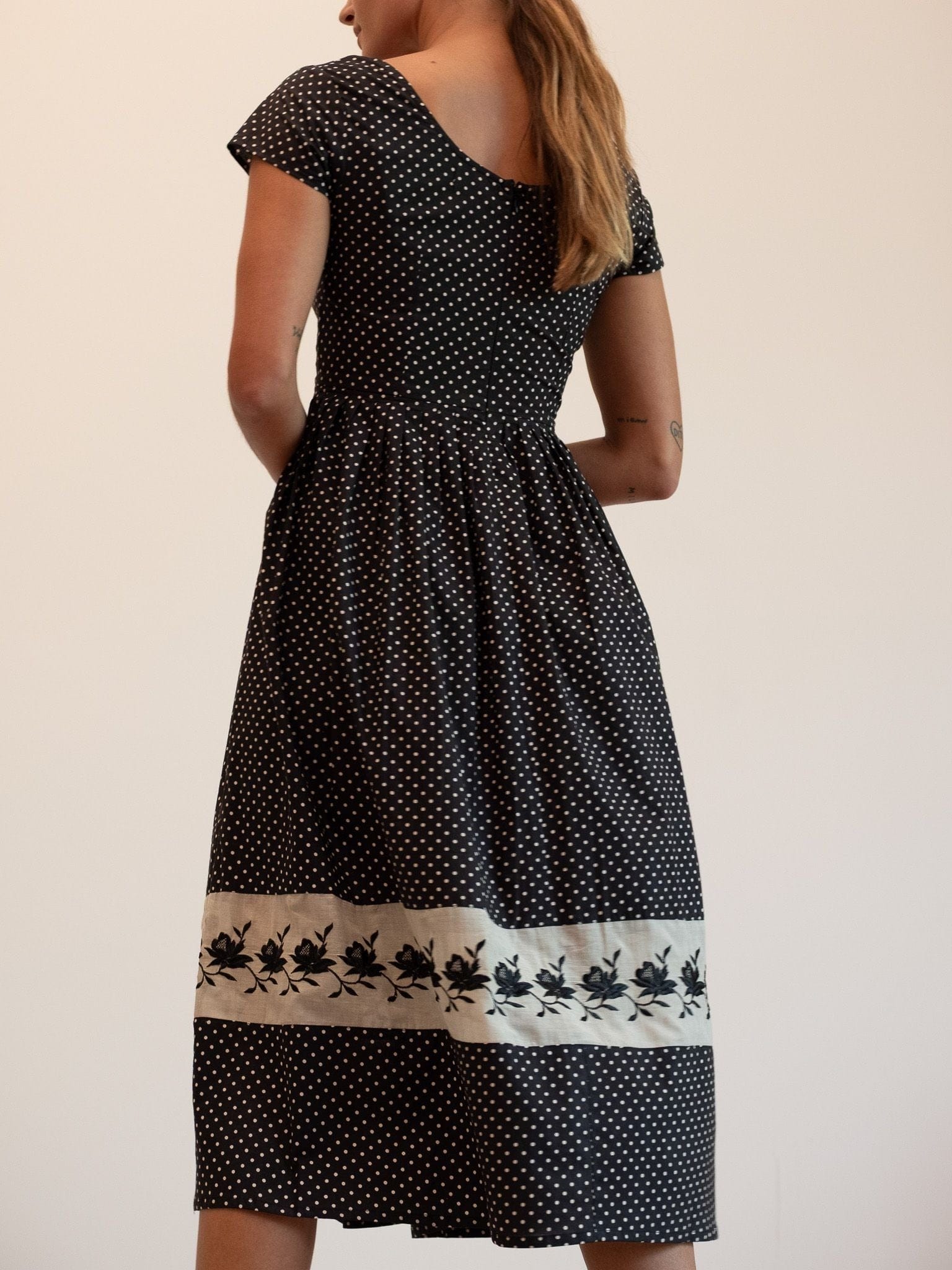 Clementine Dress in Polka Dot