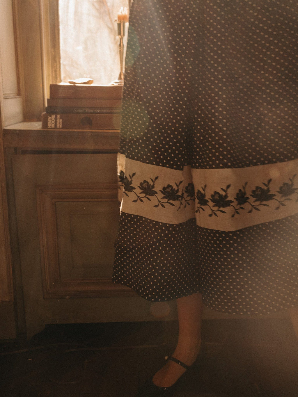 Clementine Dress in Polka Dot
