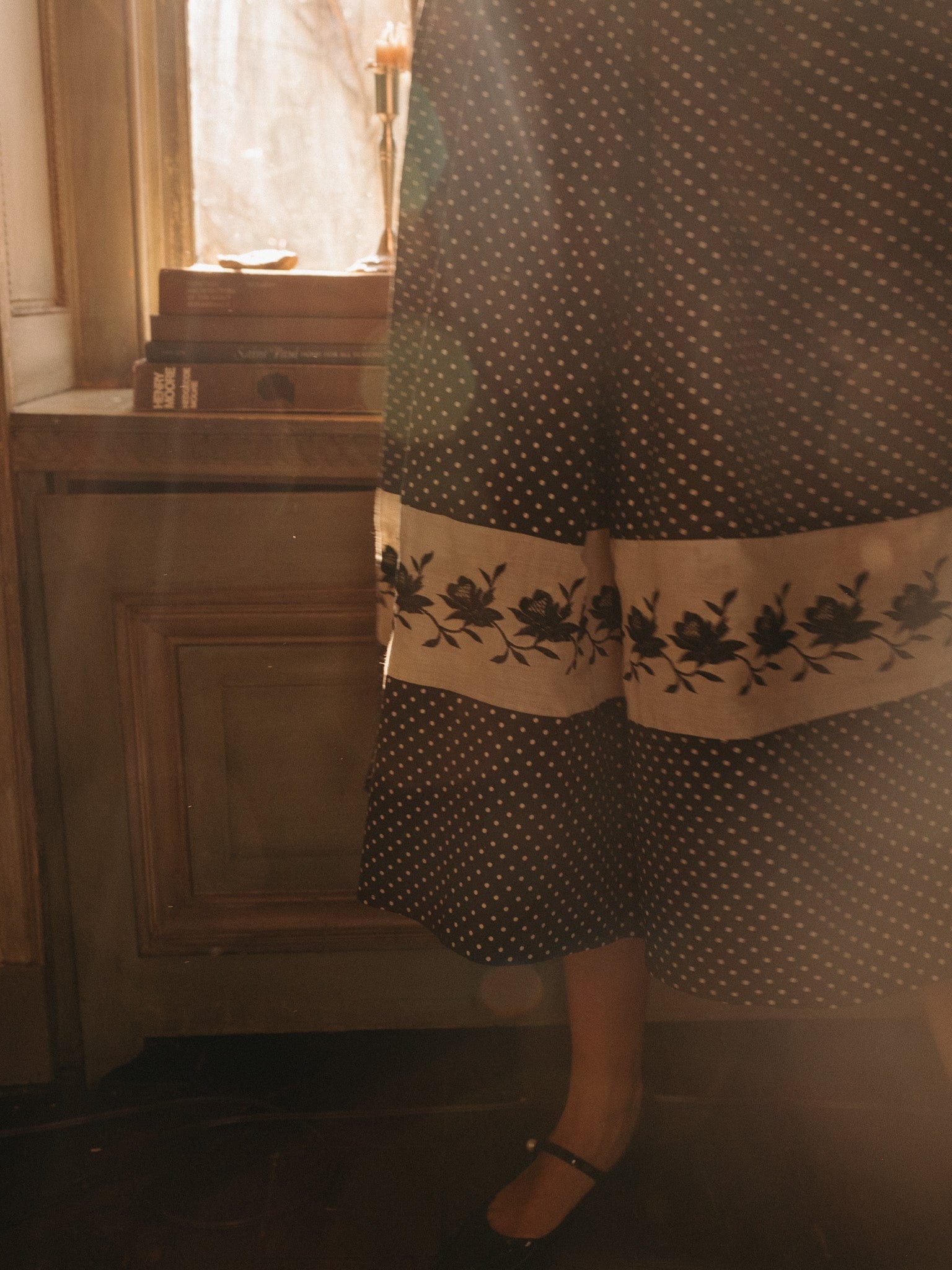 Clementine Dress in Polka Dot