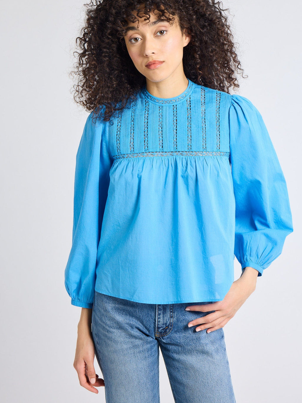 Constance Top in Cendre Blue
