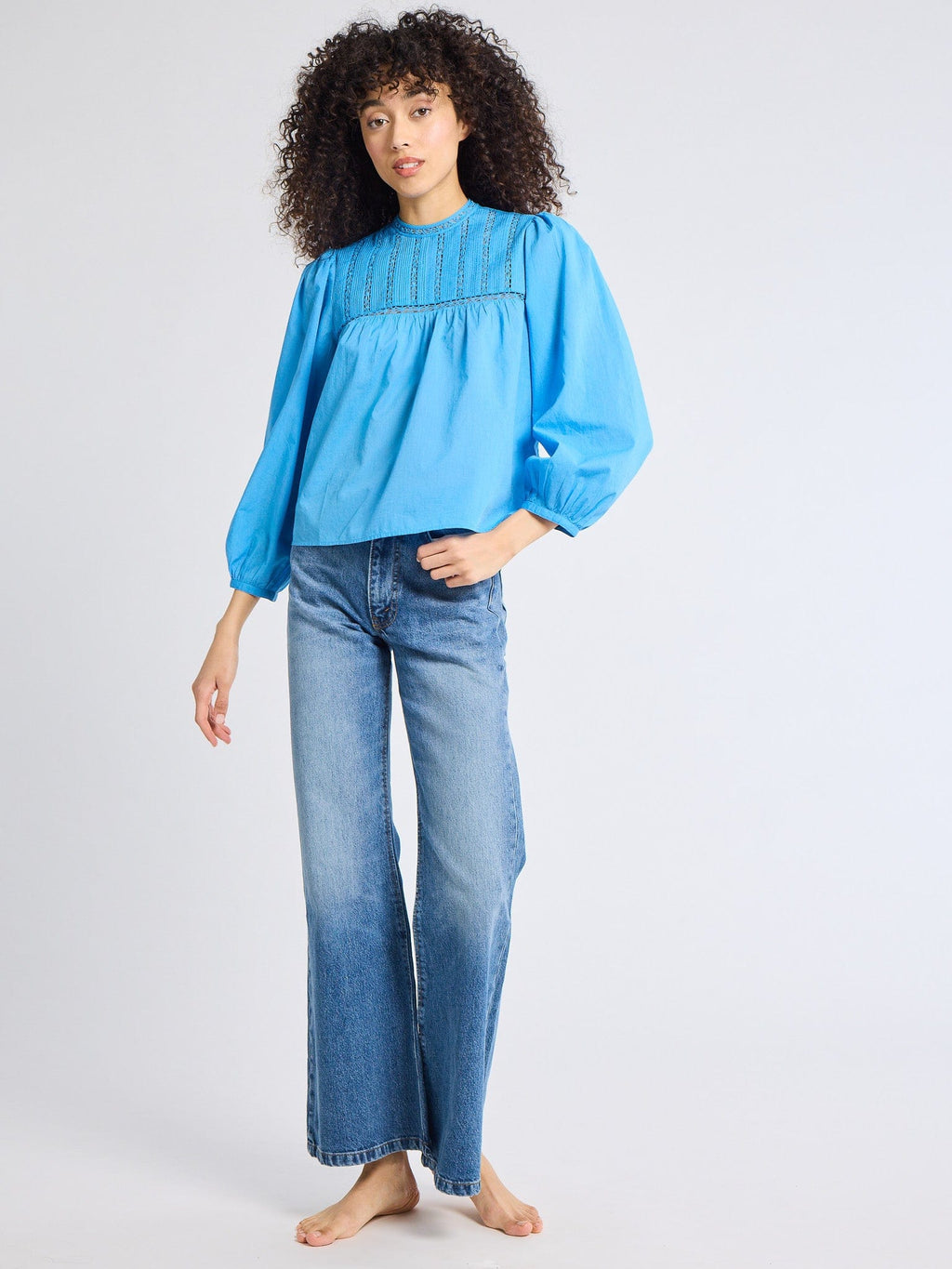 Constance Top in Cendre Blue
