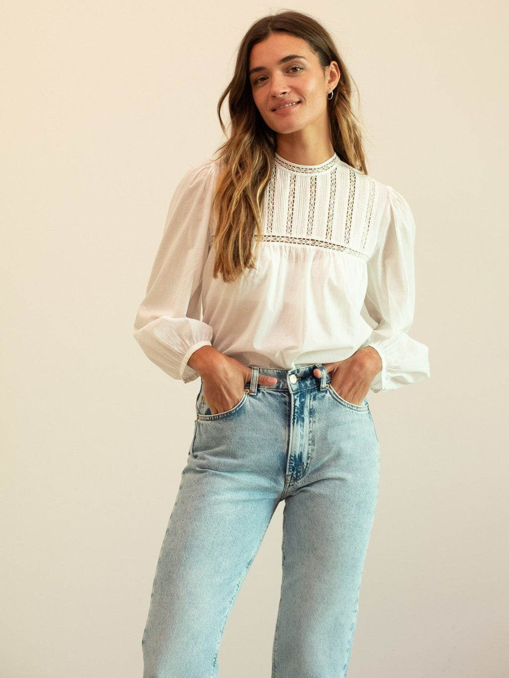 Constance Top in White