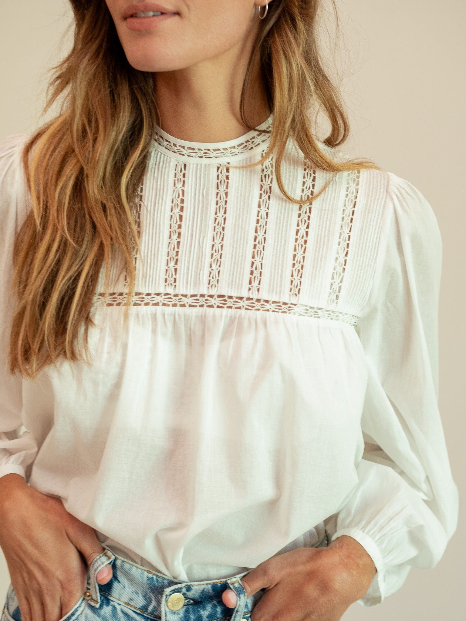 Constance Top in White