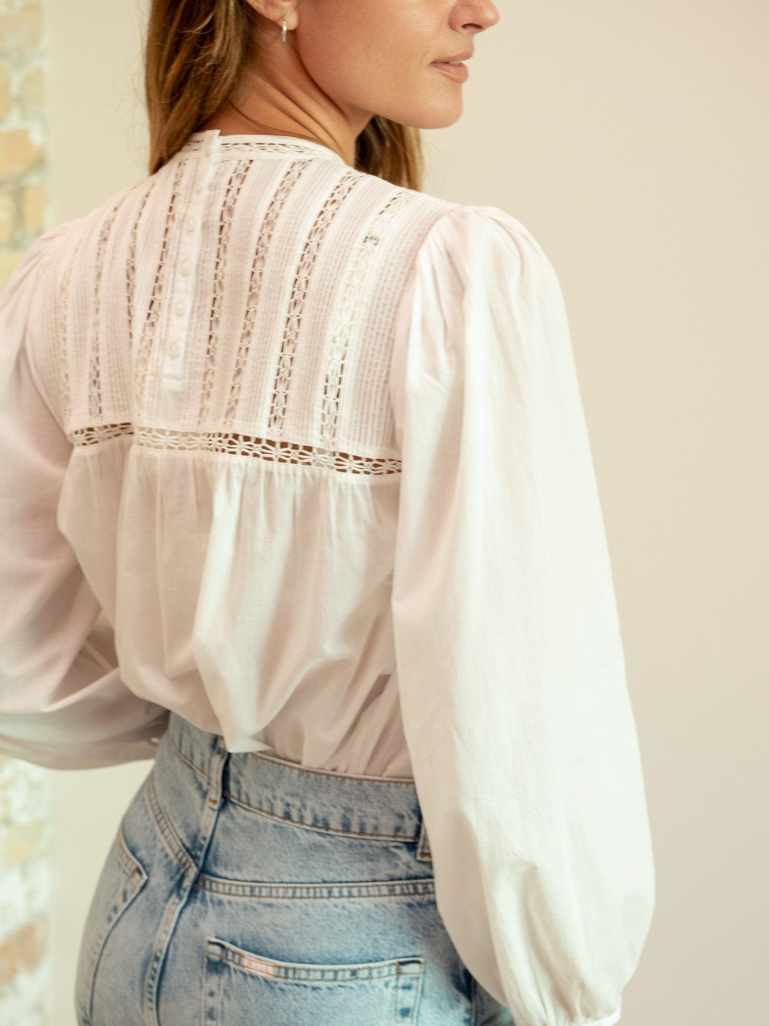 Constance Top in White