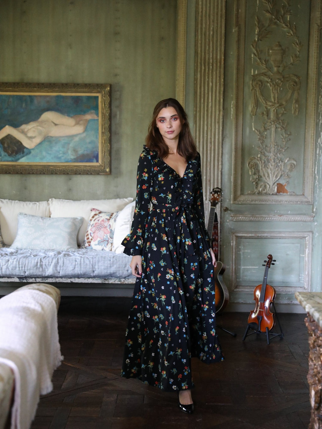 Cosima Dress in Bouquet