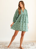Daisy Dress in Jade Floral