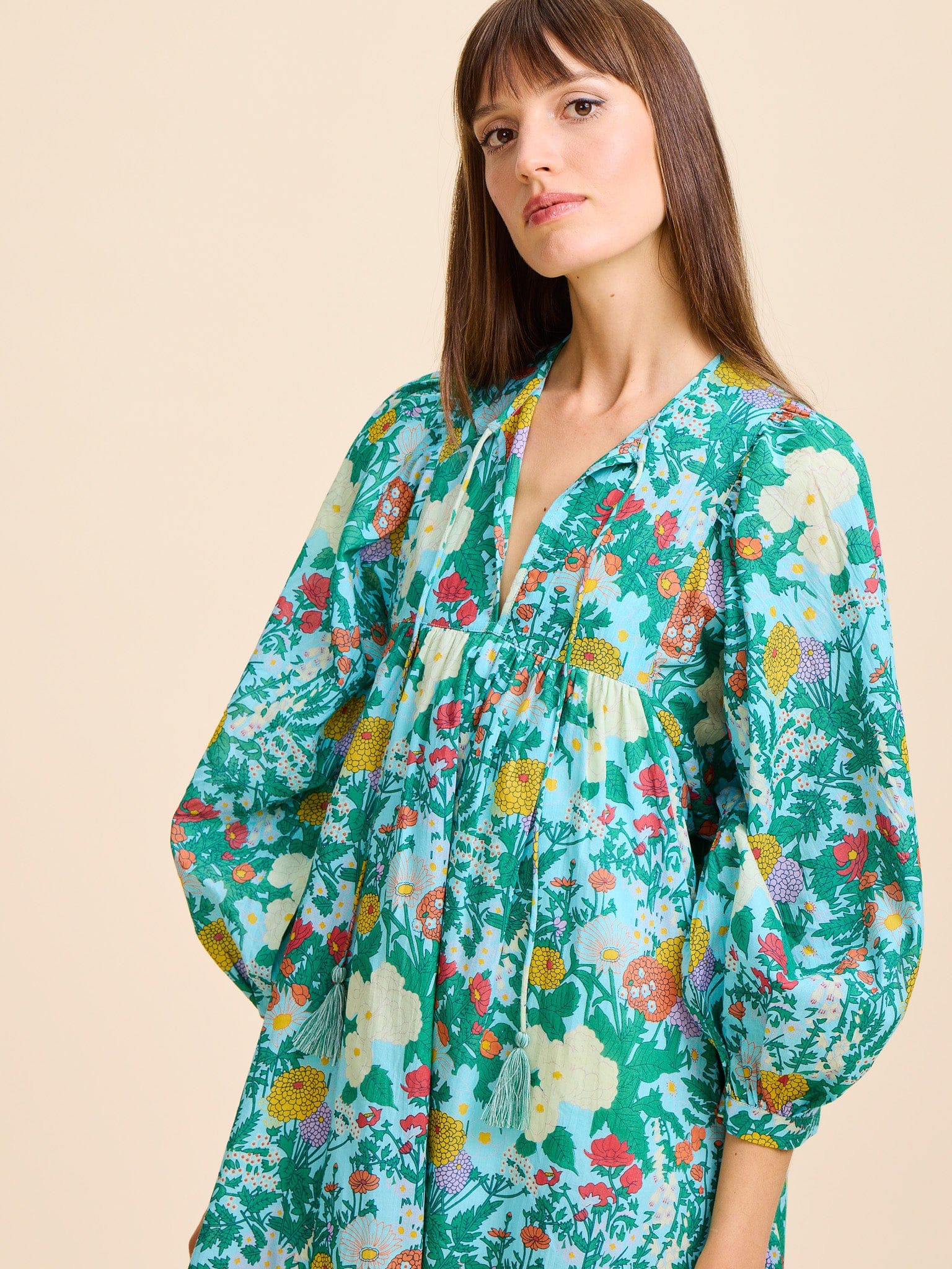Daisy Dress in Swedish Garden